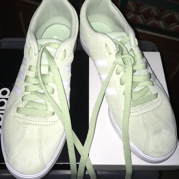adidas gazelle silver green womens adidas | VL Court 3.0 Shoes - Mint Ton/Pink/Gold